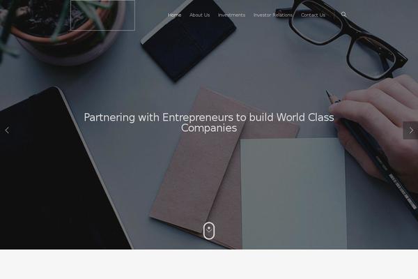 Salient Child theme site design template sample