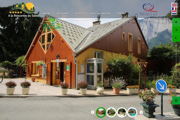 iCarus theme site design template sample