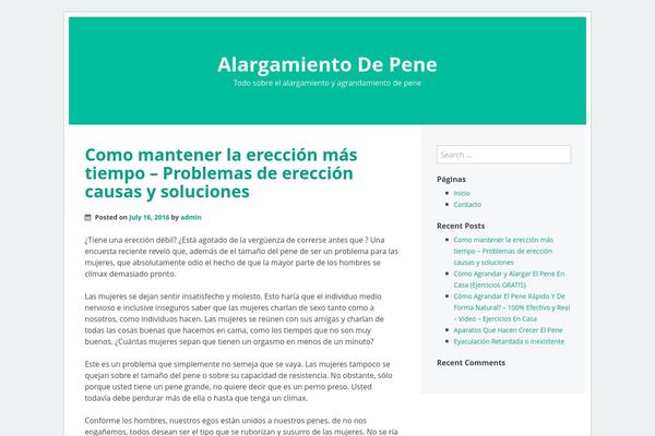 Adelle theme site design template sample