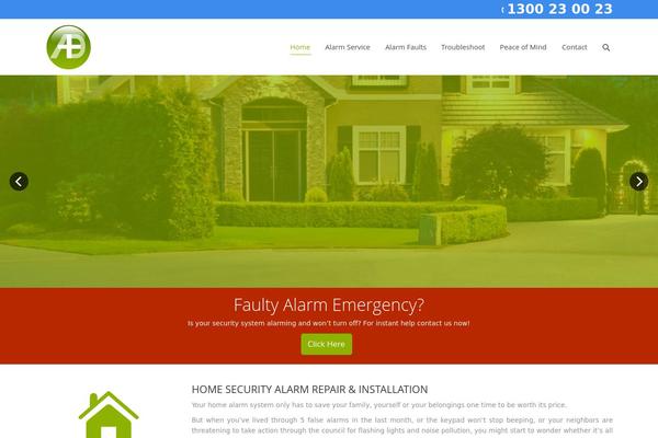 The7 theme site design template sample