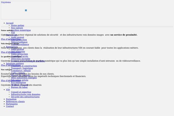 Halsey theme site design template sample