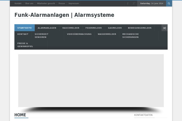 BulletPress theme site design template sample