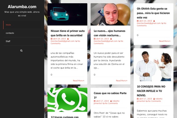 Tempo theme site design template sample