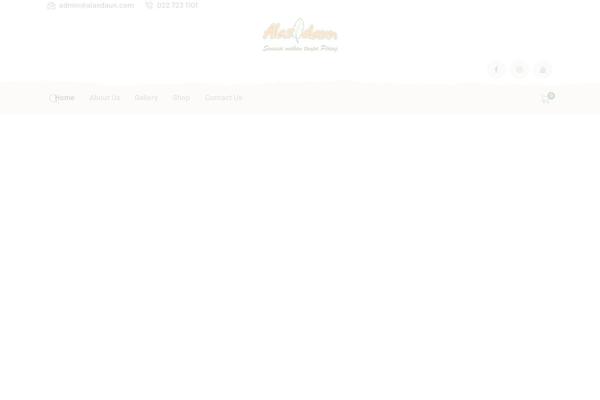 Agrikole theme site design template sample