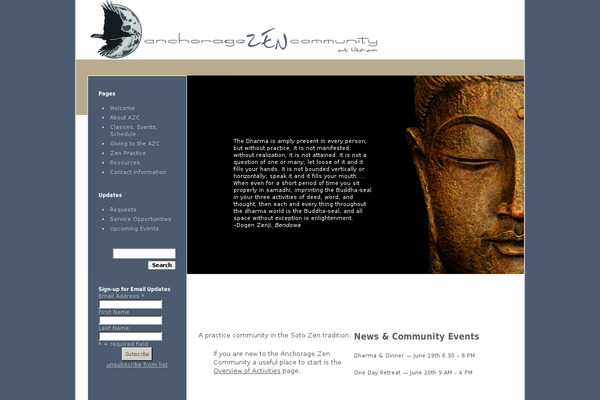 Site using Collapsing Pages plugin