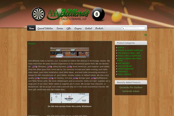 Mio theme site design template sample