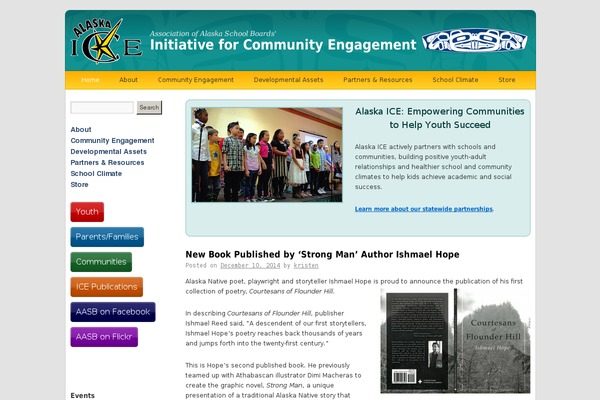 alaskaice.org site used Alaskaice