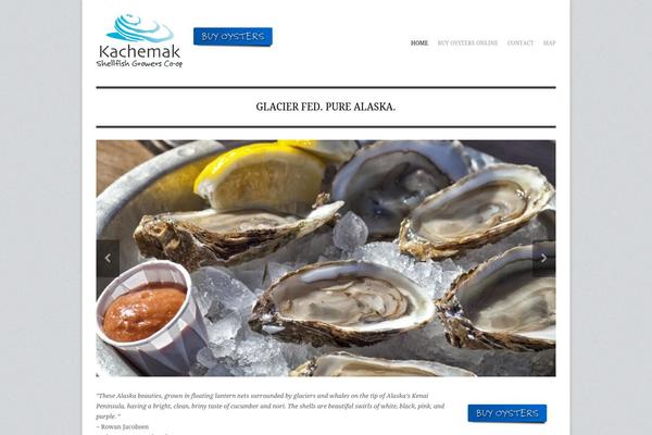 alaskaoyster.com site used Wpex Adapt