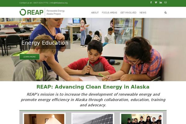 reap theme websites examples