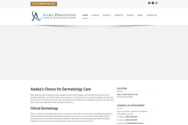 Maxima theme site design template sample