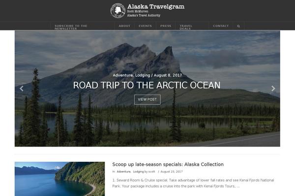 Currents theme site design template sample