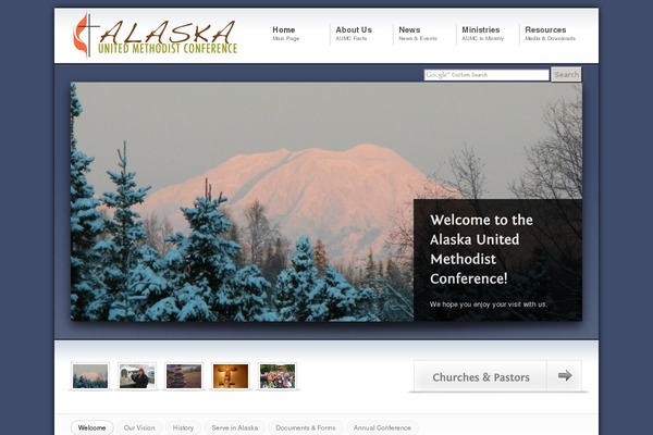 alaskaumc.org site used Avisio