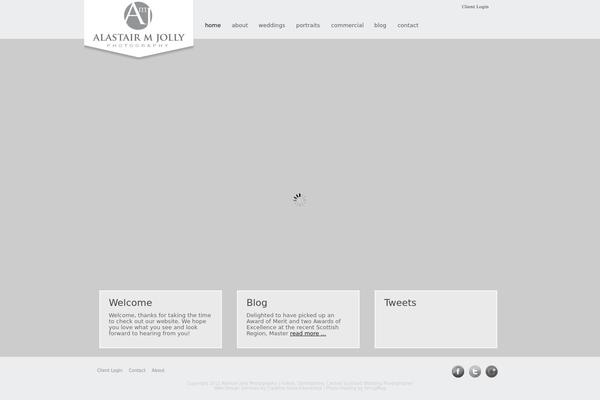 Custom theme site design template sample