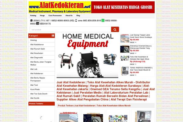 WP-Grosir theme site design template sample