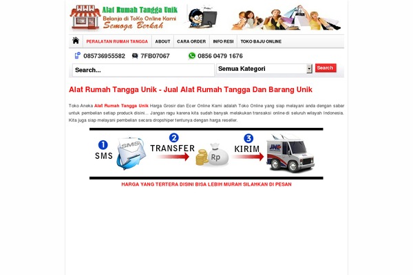 WP-Grosir theme site design template sample