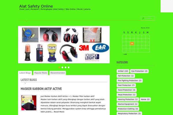 Supernova theme site design template sample