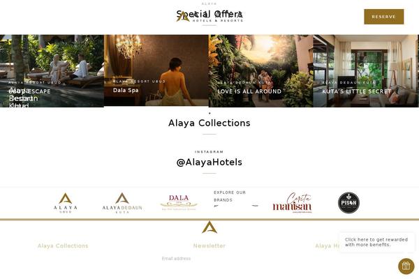 alayahotels.com site used Alaya_group_new
