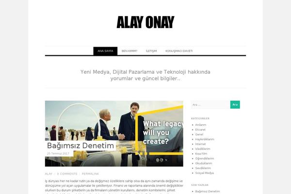 Biancaa theme site design template sample