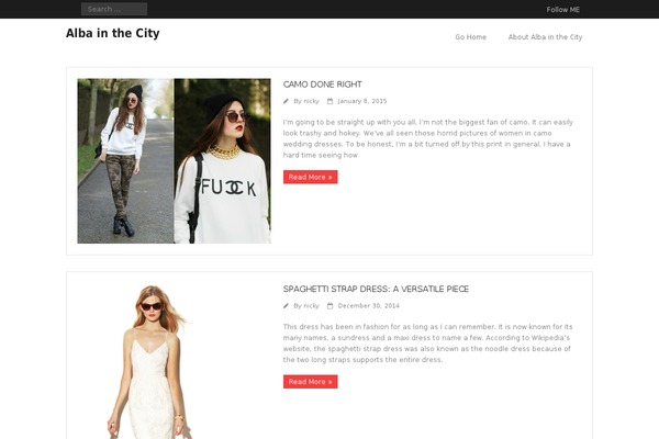 Minamaze theme site design template sample