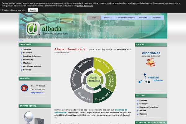 albada.es site used Wp_premium_es