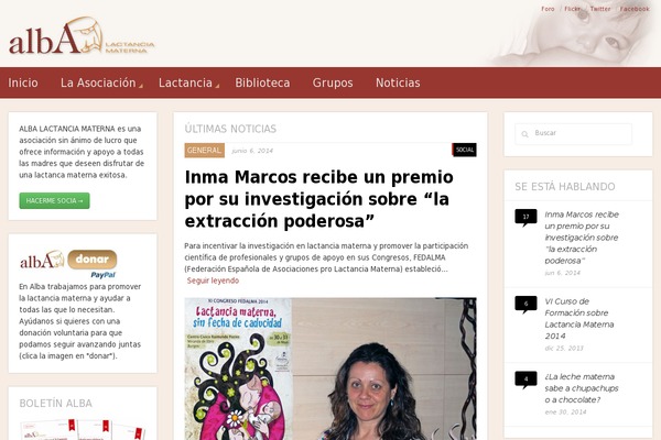 Alba theme websites examples