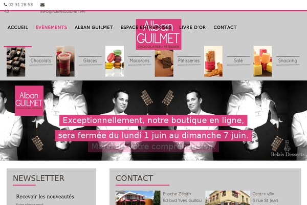 Gothicus theme site design template sample