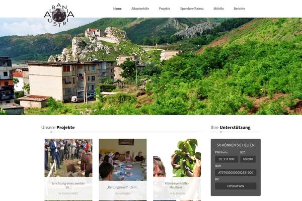 Lifeline theme site design template sample