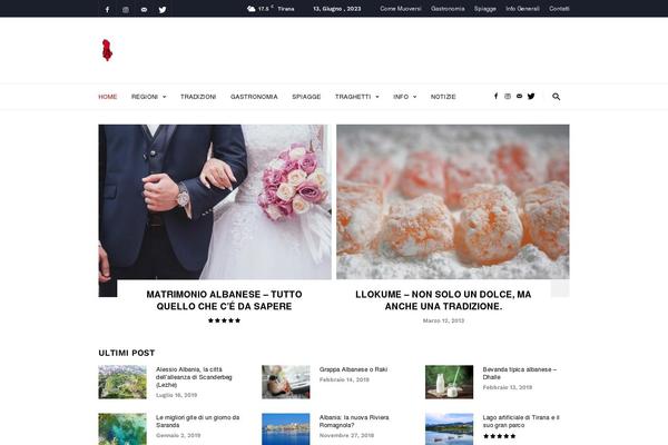 albaniatrip.com site used Ionmag