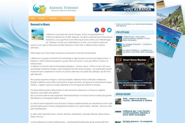 Travelwp theme site design template sample