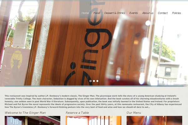 White Rock theme site design template sample