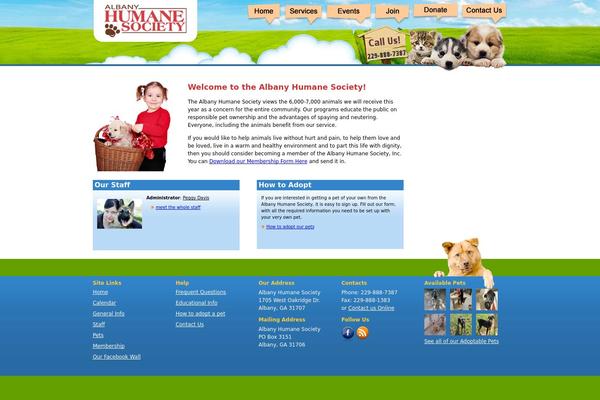 albanyhumanesociety.com site used Ahs