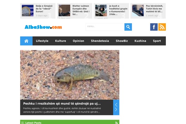 Site using Awesome Weather Widget plugin