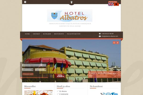 Nice Hotel theme site design template sample