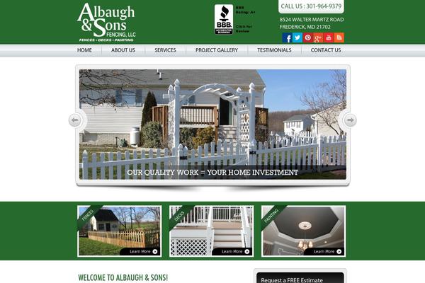 Awi theme site design template sample