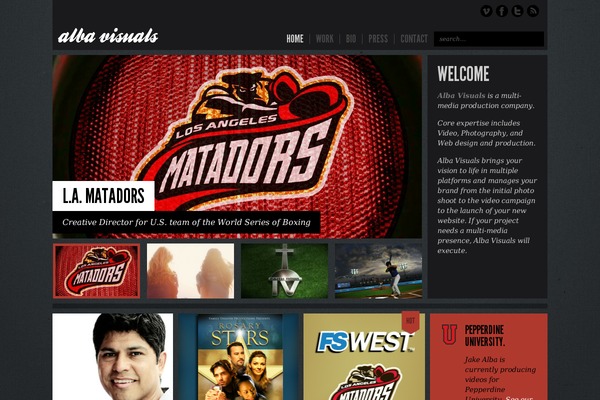 Big Easy theme site design template sample