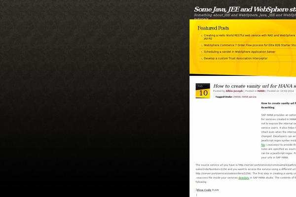 Clean Blogging theme site design template sample