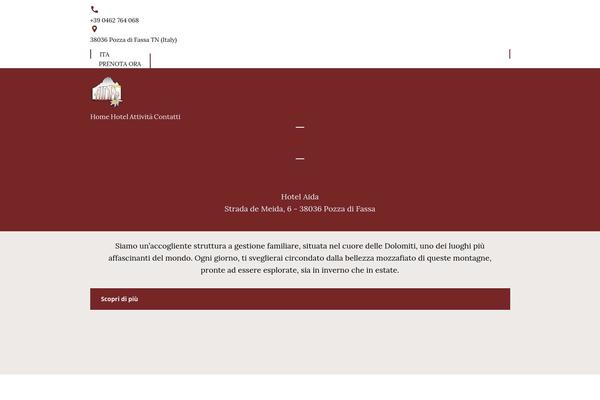 Kinetika theme site design template sample