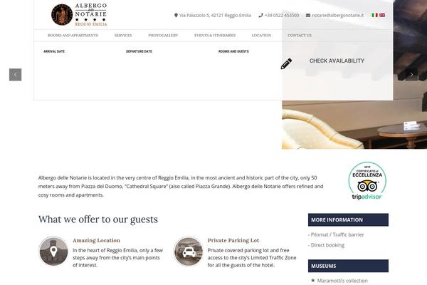 Gestionealbergo theme site design template sample