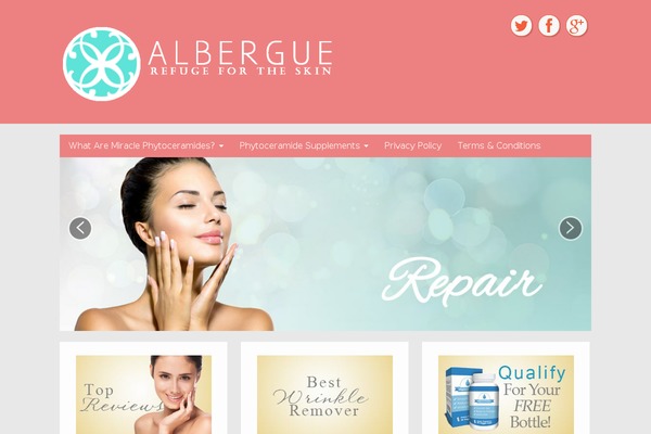 Radiant theme site design template sample