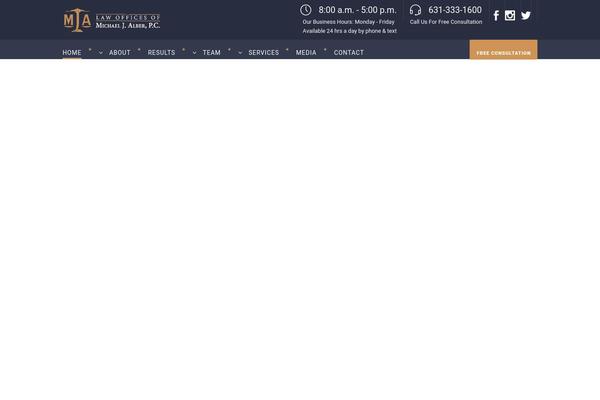 Libero theme site design template sample