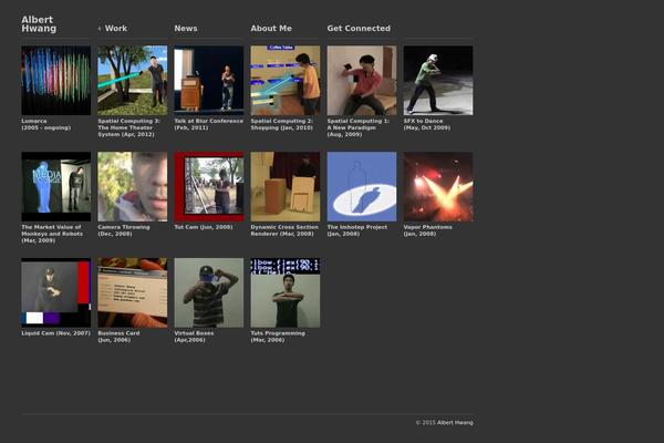 Portfolium theme site design template sample