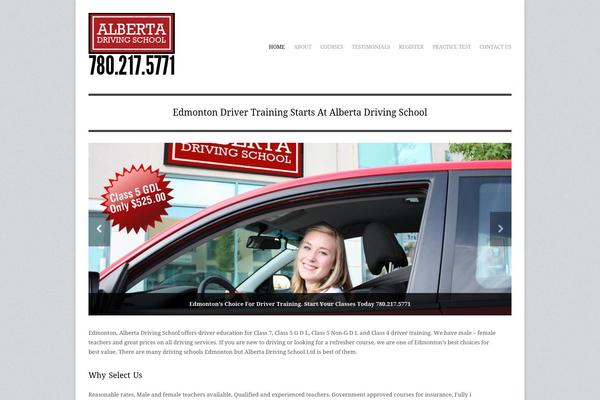 Wpex Adapt theme site design template sample