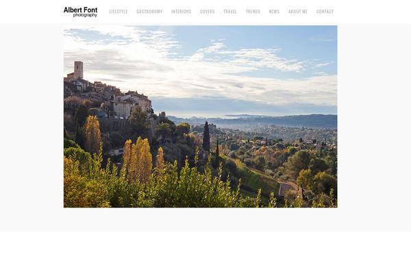 Core theme site design template sample
