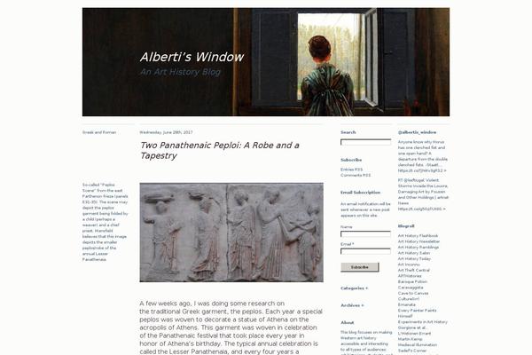 Site using Email posts to subscribers plugin