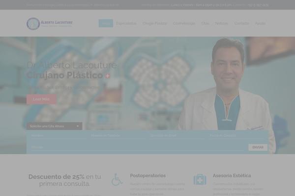 Medical-theme theme site design template sample