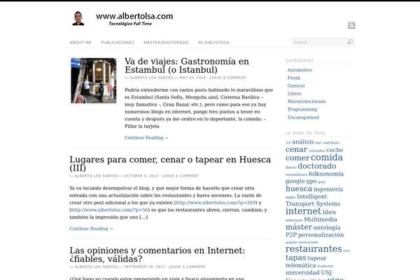 albertolsa.com site used Platform