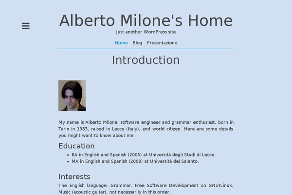 Decode theme site design template sample