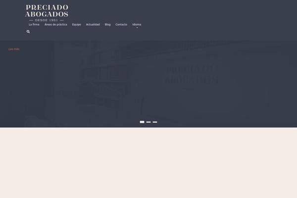 albertopreciado.com site used Abogados