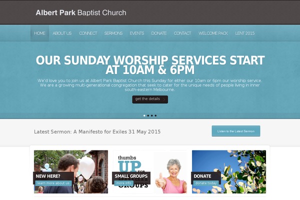 Churchope theme site design template sample