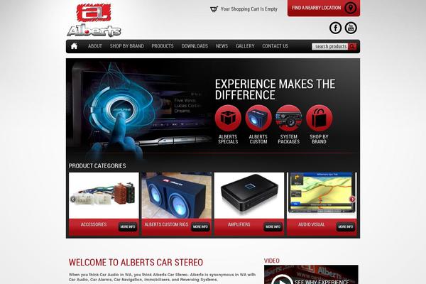 Site using JQuery Mega Menu Widget plugin